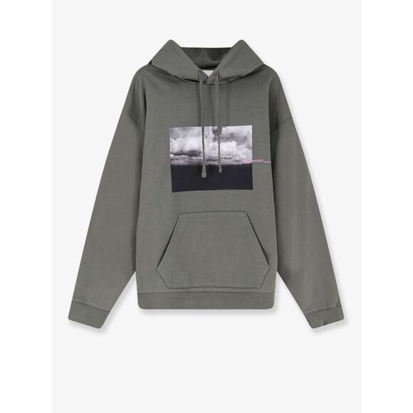 Oamc Peacemaker Men Loose Fit Hoodie Star Print Sweatshirt